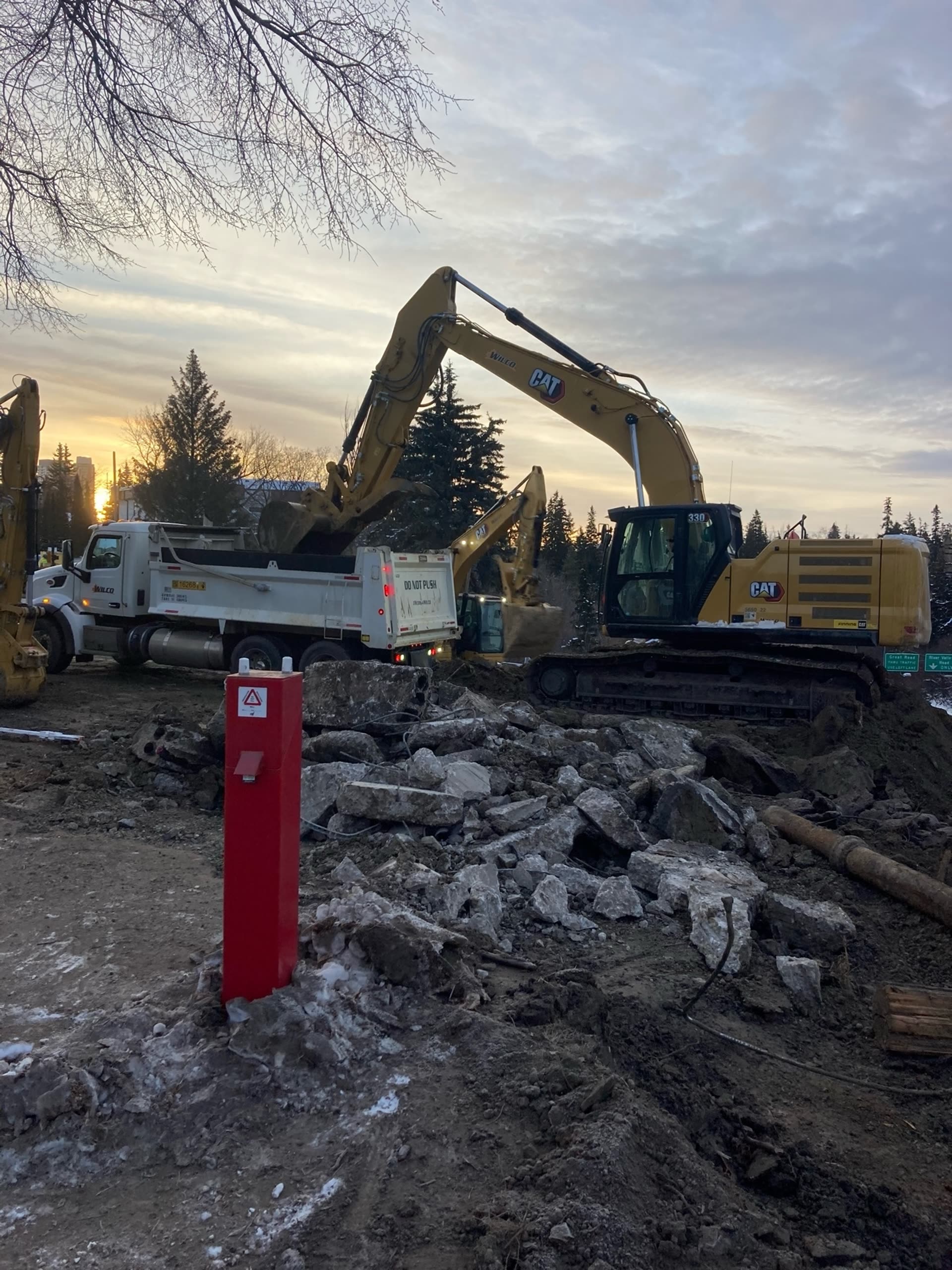 SPR Structure Excavation